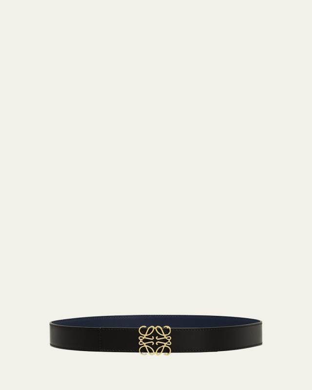 Anagram Leather Belt